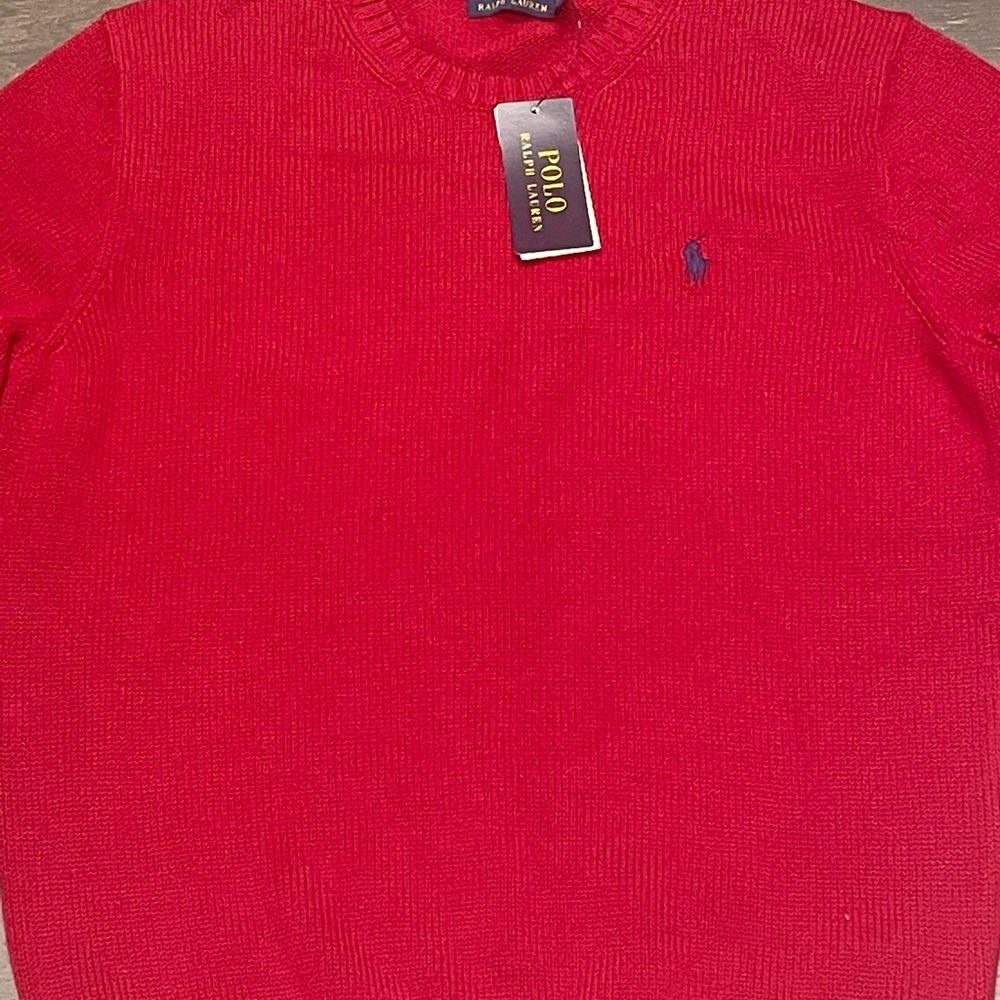Unisex sweater by polo Ralph Lauren . Brand new with tag . Size small